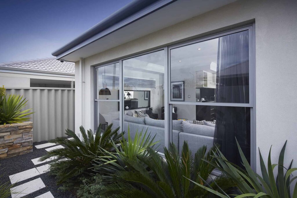 Carinya Select double hung window in a residential application